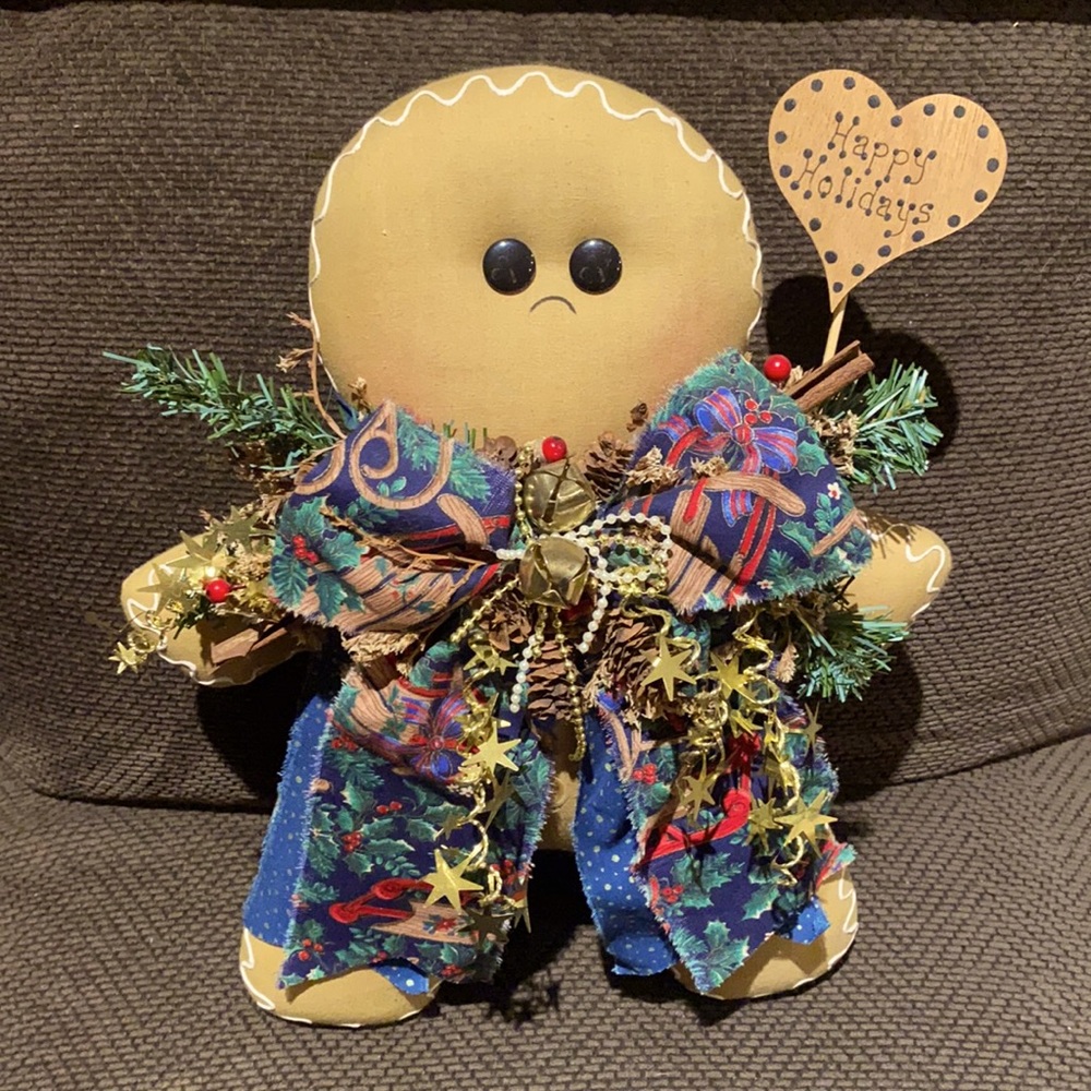 Stuffed gingerbread man